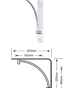 Escuadra decorativa CT1